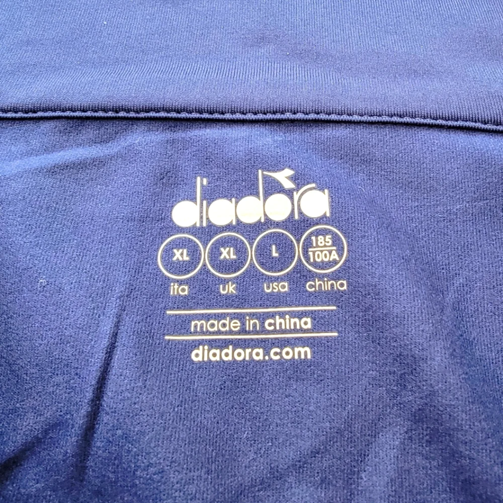 BRAND NEW Diadora Warm Up Winter Shirt Men's Size Large - Picture 9 of 10
